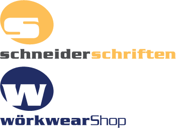 Wörkwear & Schneider Schriften Logo